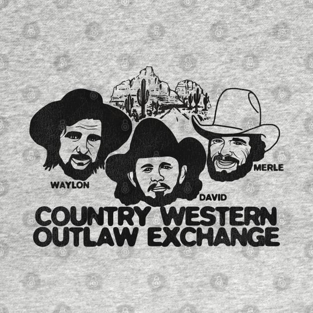 Country Western Outlaw Exchange by darklordpug
